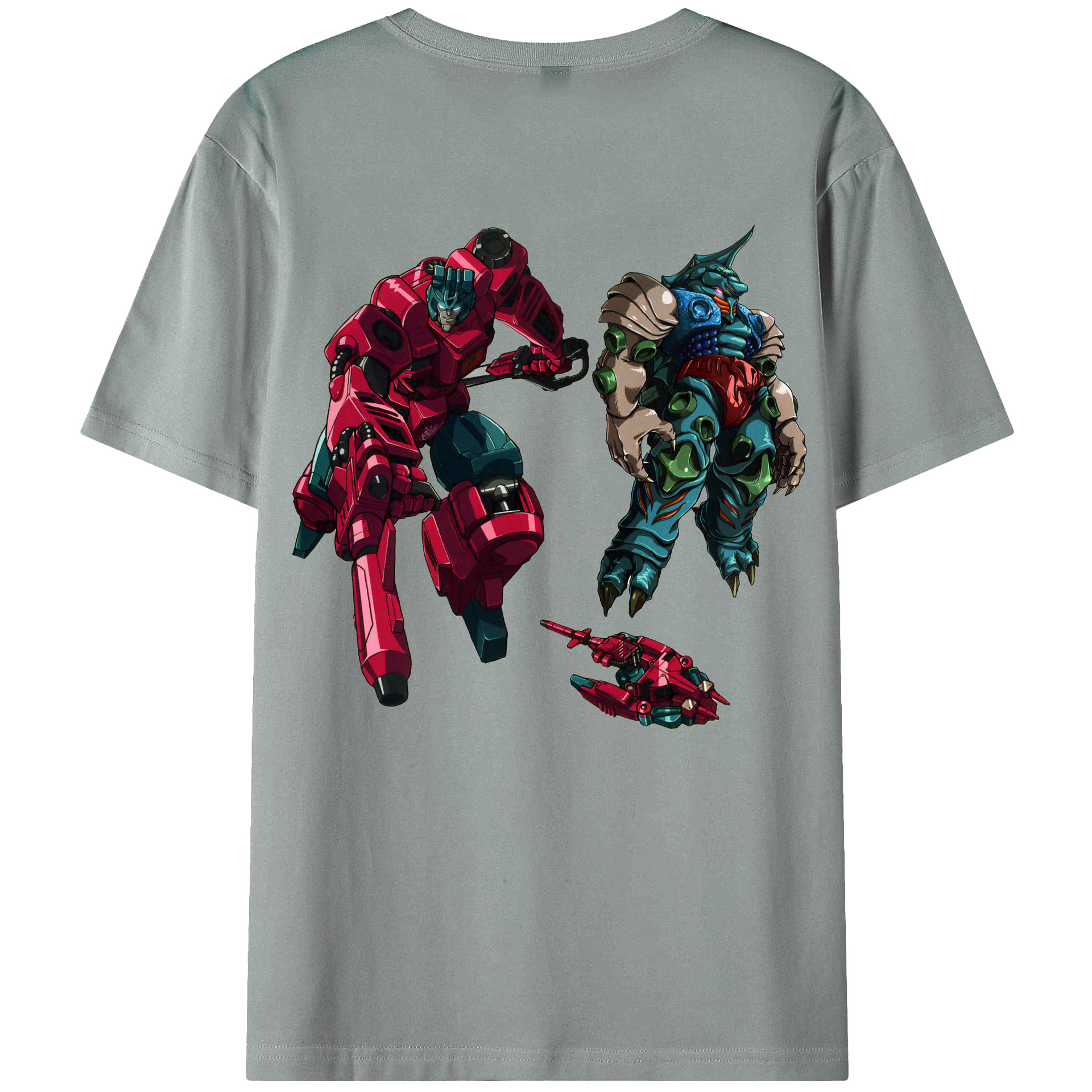 （画像用）  綿100％ メンズ半袖Tシャツ（バックプリント） 通気性